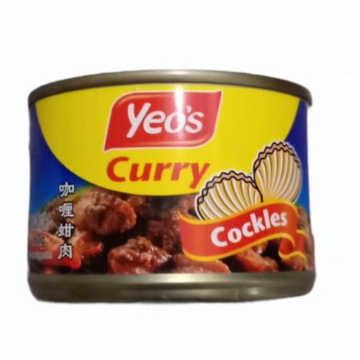 YEO'S Cockles Curry 145G - Kari Kerang