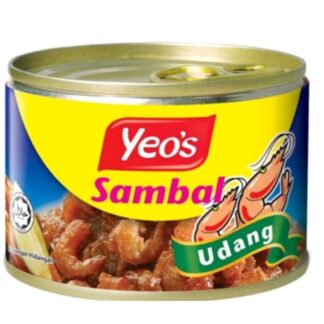 YEO'S Sambal Prawn 160G - Sambal Udang