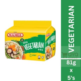 MAMEE Vegetarian Flavored Instant Noodles (81g x 5's)