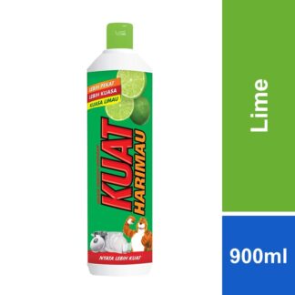 Kuat Harimau Dishwashing Liquid Lime 900ml